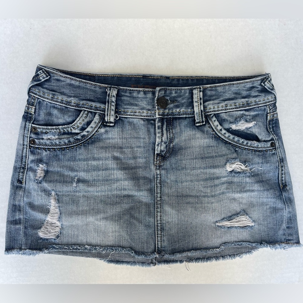Woman’s Express Denim Mini Skirt, size 2